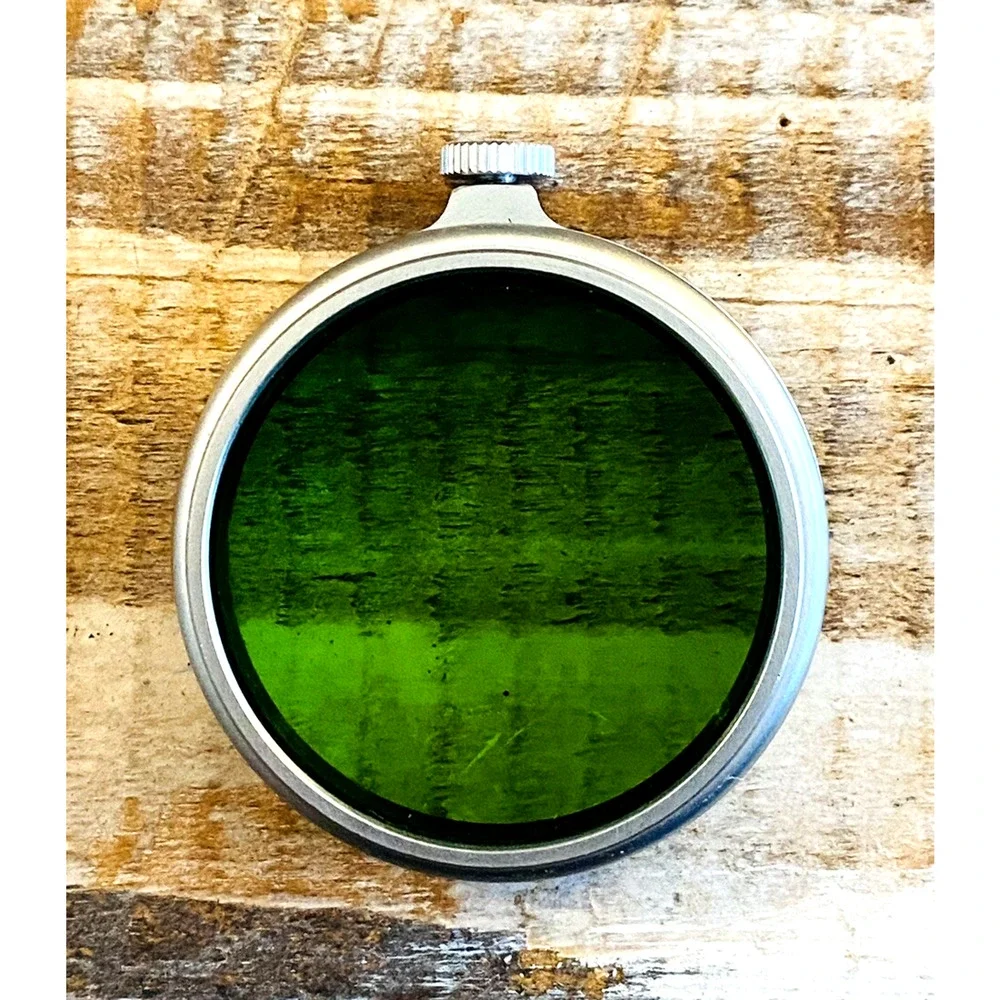 Vintage Leica Leitz Wetzlar GGr Green Filter Germany w/ Original Case